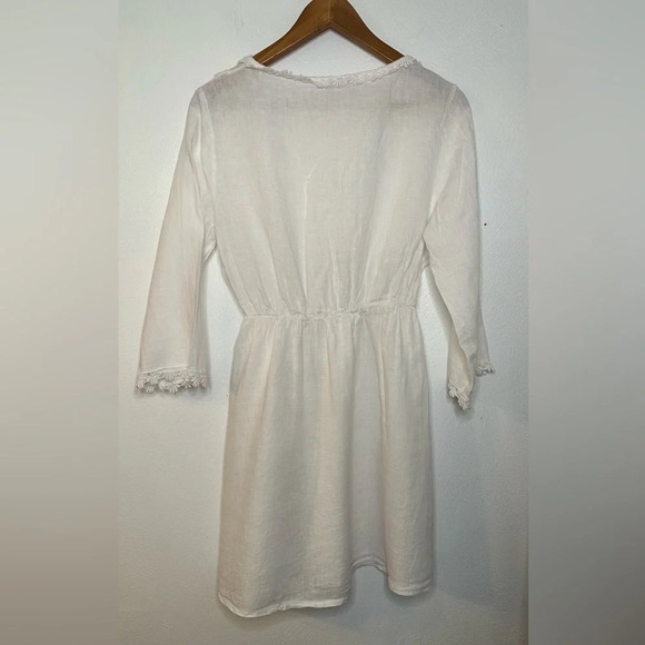 Valentina White Mini Dress - Picture 9 of 12